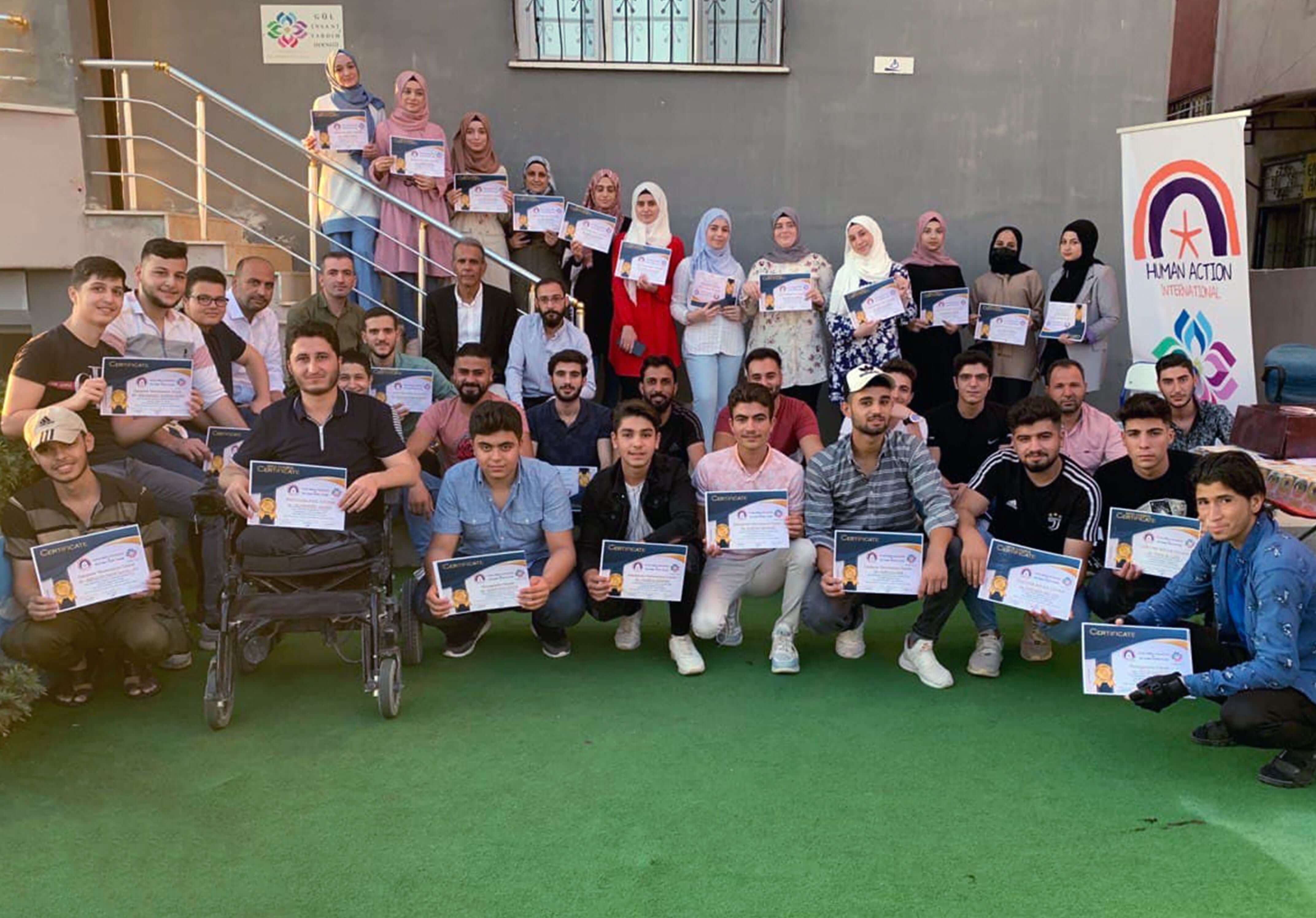 Vocational training for Syrian youth refugees in Turkey